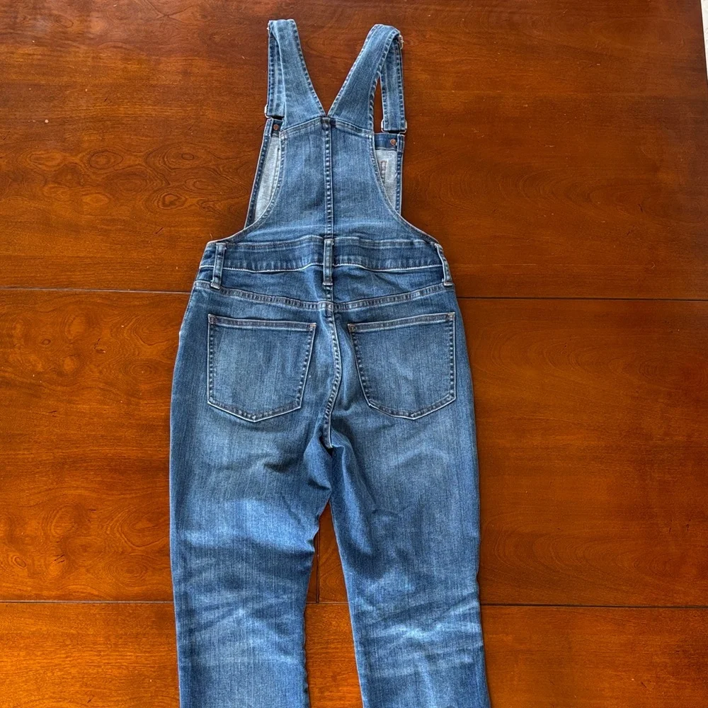 Madewell Women's Classic Blue Denim‎ Overalls. Small Petite. EUC